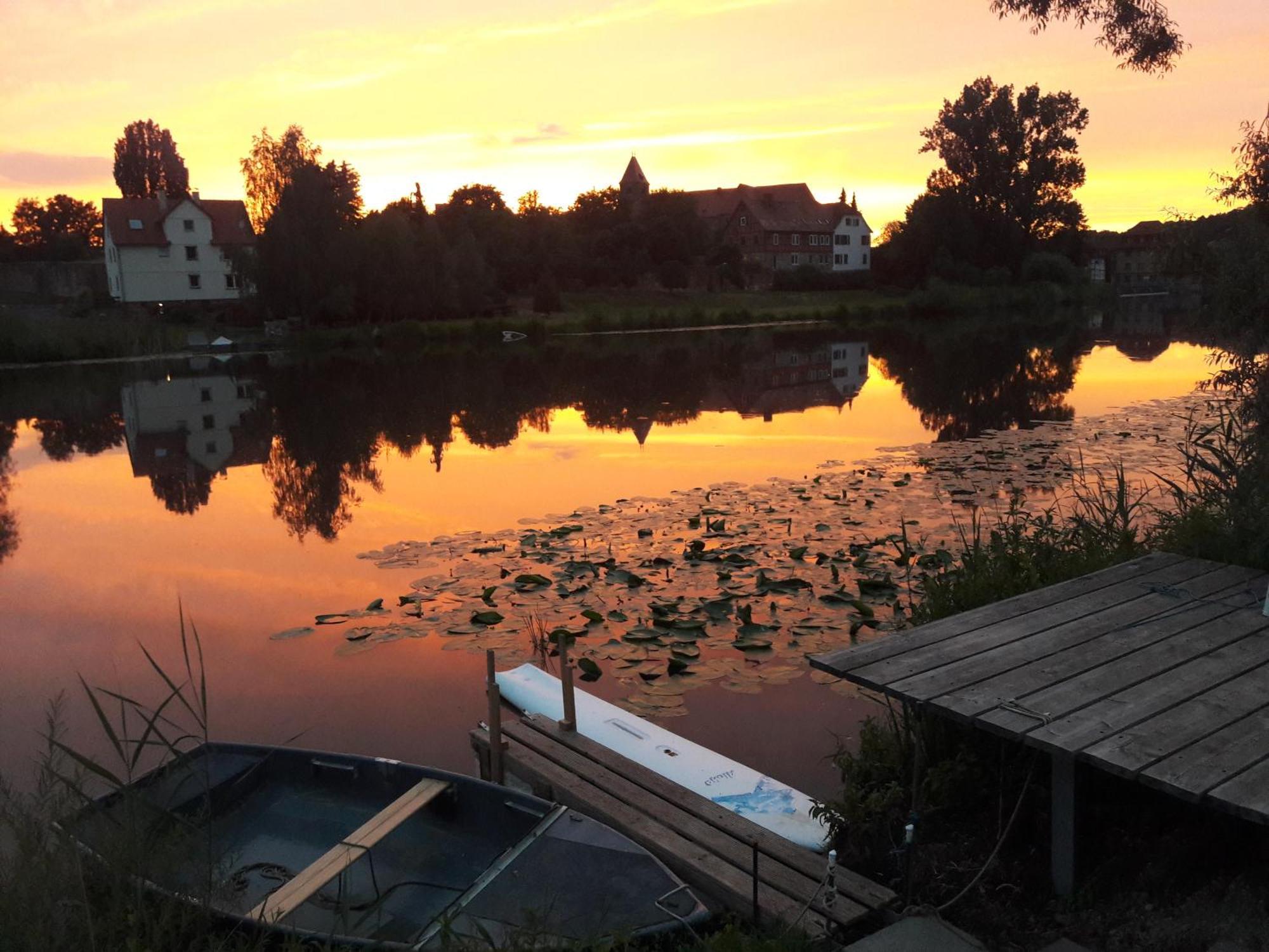 Ferienwohnungen Schiffstatt Guxhagen Exterior photo